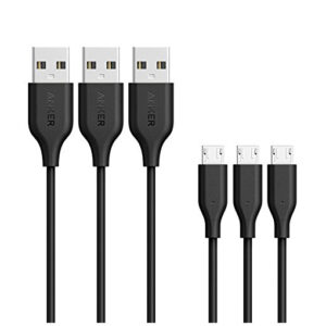 ANKER POWER LINE MICRO USB 3FT 0.9M