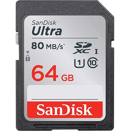 SANDISK ULTRA SDXC CARD-64GB