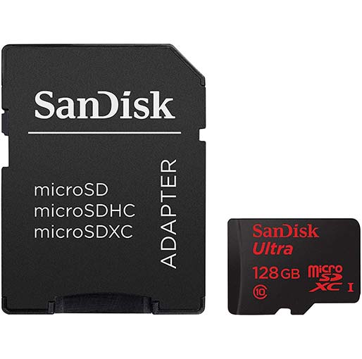 SANDISK ULTRA MICRO SDXC CARD-128GB