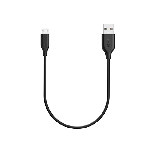 ANKER-POWERLINE-MICRO-USB-CABLE-1-FT--black