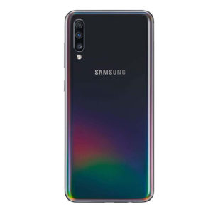 Galaxy A70 Black Back View