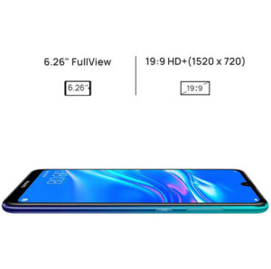 Huawei Y7 Prime (2019) thickness and flatten view