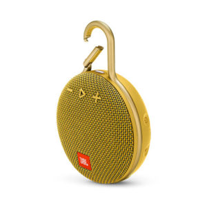 JBL CLIP 3 in mustard yellow color