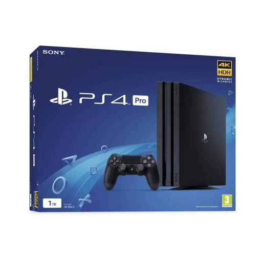 PlayStation 4 Pro 1TB Gaming Console (Black) 2