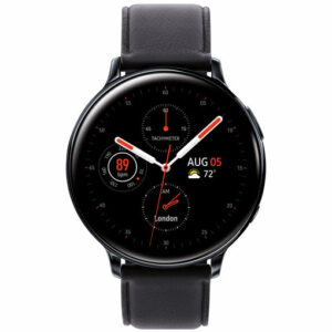 Samsung Galaxy Watch Active2 LTE Smartwatch (Stainless Steel, 44mm, Black)