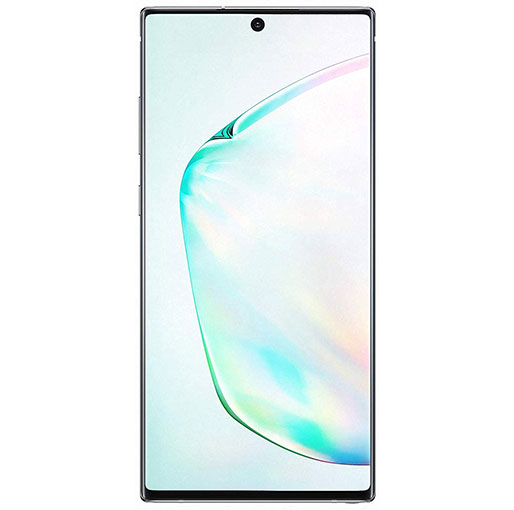 Samsung Galaxy Note 10 Plus auro glow front view