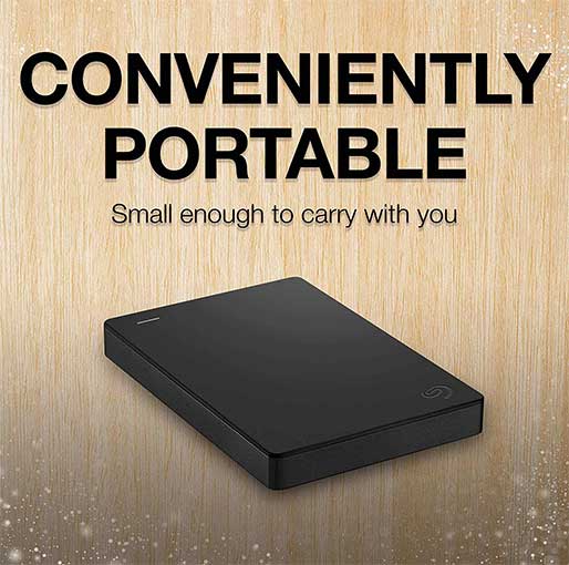 Seagate External Hard Drive-2TB