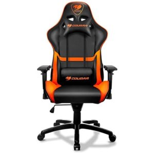 Cougar Gaming Chair (Black and Orange)