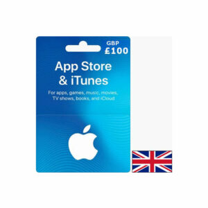 Buy iTunes UK GBP 100 Gift card online in Qatar.