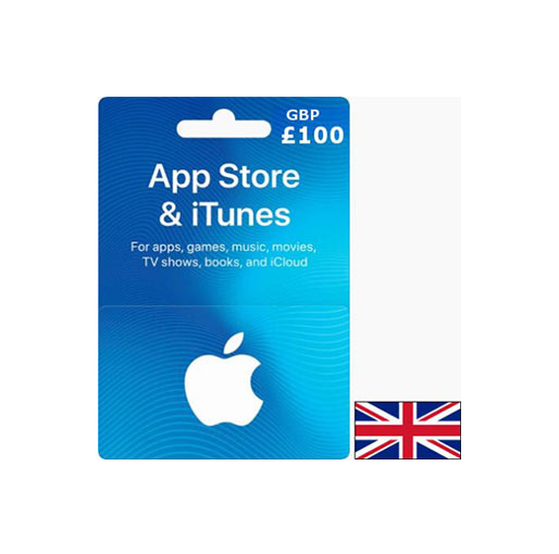 Buy iTunes UK GBP 100 Gift card online in Qatar.