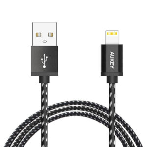 AUKEY MFi LIGHTNING 8 PIN SYNC&CHARGING CABLE 1.2M