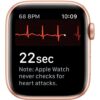 Apple Watch Series 5 (GPS + Cellular) 44mm Gold Aluminum Case with Pink Sand Sport Band