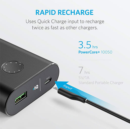 anker powercore+10050 mAh