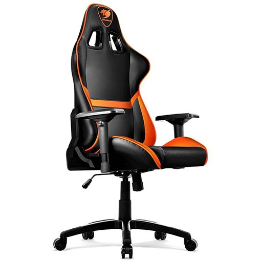 Cougar Gaming Chair (Black and Orange)