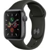 Apple Watch Space Gray Aluminum Case with Sport Band