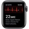 Apple Watch Series 5 (GPS + Cellular) (40mm) Space Gray Aluminium Case with Black Sport Band