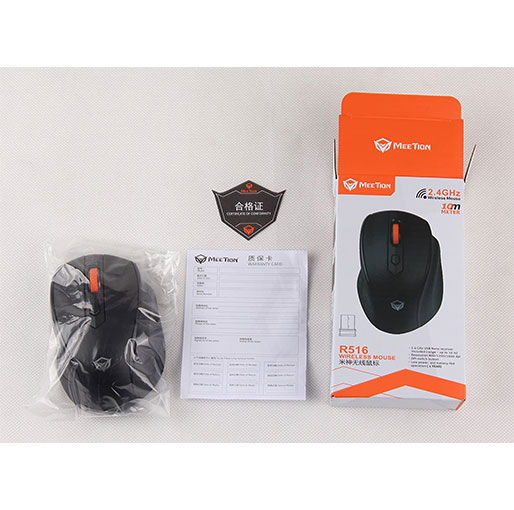 MEETiON Pro 2.4G Ergonomic Wireless Mobile Optical Mouse 6