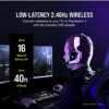 Corsair Void RGB Elite Wireless Premium Gaming Headset with 7.1 Surround Sound, Carbon