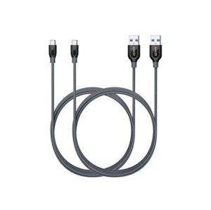 Anker PowerLine+USB-C to USB 3.0 6ft Cable gray