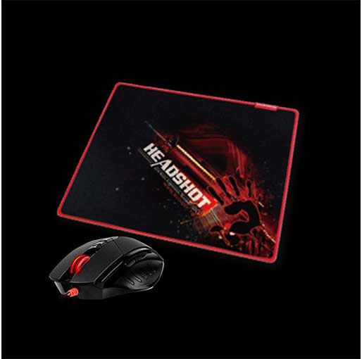 Bloody V7M71 X`Glide Multi-Core Gaming Mouse Bundle, Black 6