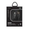 Energea DuraGlitz Charge & Sync USB-A to Micro USB Cable 18cm-Black 2