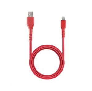Energea FibraTough Lightning to USB-A Cable 1.5M-Red