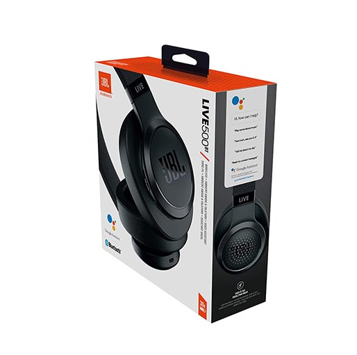 JBL Live 500BT Wireless Over-Ear Voice Enabled Headphones with Alexa 5