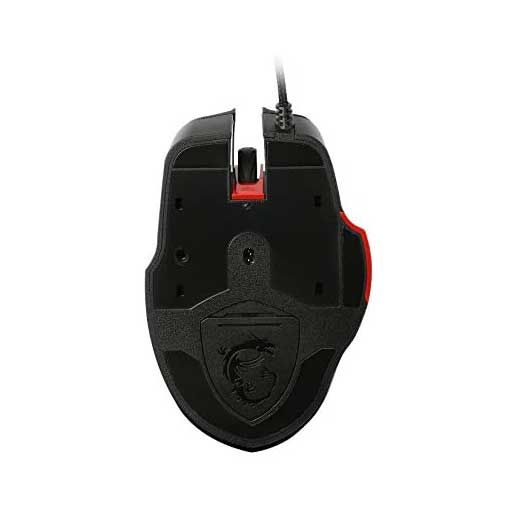 MSI Interceptor DS300 Programmable Ergonomic Laser Gaming Mouse 5