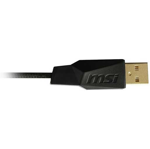 MSI Interceptor DS300 Programmable Ergonomic Laser Gaming Mouse 4