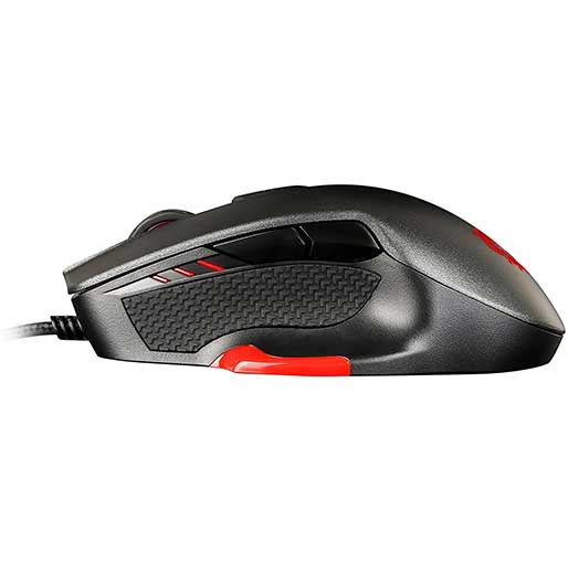 MSI Interceptor DS300 Programmable Ergonomic Laser Gaming Mouse 2