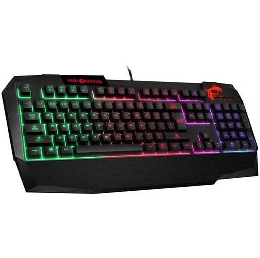 MSI Vigor GK40 Wired RGB Gaming Keyboard 4