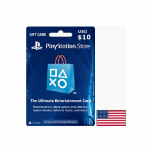 Buy Playstation USA $10 Gift card online in Qatar