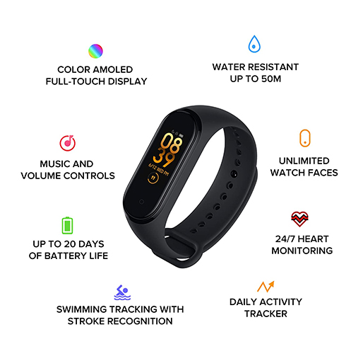 Mi Smart Band 4 Startech Store