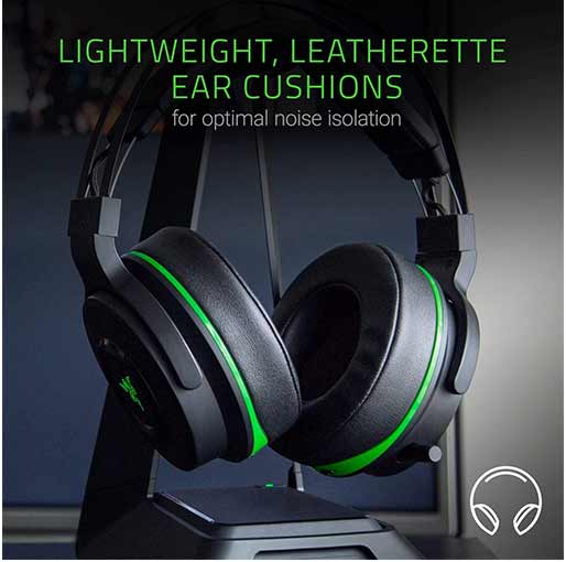 Razer Thresher For Xbox One: Windows Sonic Surround - Lag-Free Wireless Connection - Retractable Digital Microphone - Gaming Headset Works With PC & Xbox One