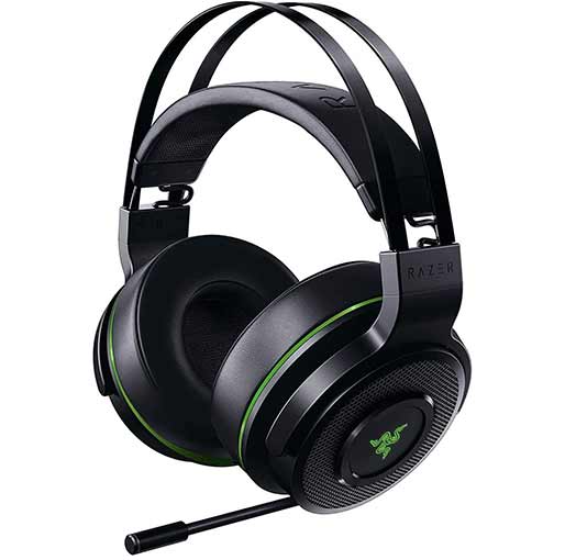 Razer Thresher For Xbox One: Windows Sonic Surround - Lag-Free Wireless Connection - Retractable Digital Microphone - Gaming Headset Works With PC & Xbox One