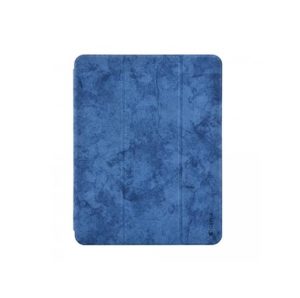 Comma Leather Case for iPad Pro 11 With Pencil Slot blue
