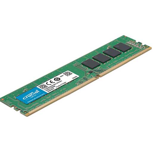 Crucial 4GB 2400Mhz DDR4 1.2v CL17 UDIMM RAM Memory Module for Desktop - Image 2