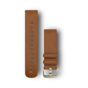 Garmin vívomove™ HR Light Brown Leather Band (20mm)