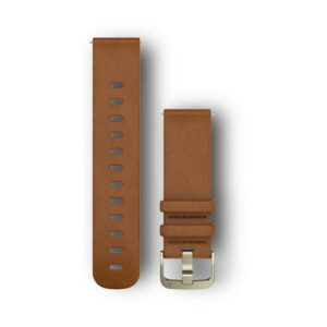 Garmin vívomove™ HR Light Brown Leather Band (20mm)