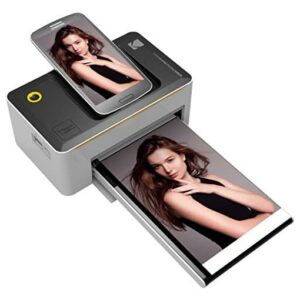 Kodak PD450W Photo Printer Dock with Lightning and Type-C Adapter
