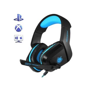 PHOINIKAS H1 Stereo Gaming Headset-Blue