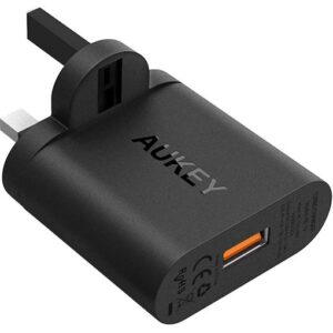 T9 Aukey 19.5W Quick Charge 3.0 USB Travel Wall Charger