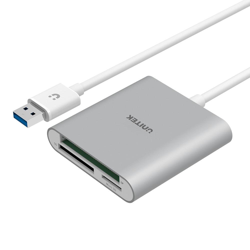 Unitek USB3.0 Multi-In-One Aluminium Card Reader