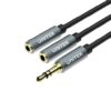 Unitek 3.5MM AUX Audio Cable-Male to 2xFemale
