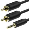 Unitek 3.5MM AUX to 2 RCA Cable