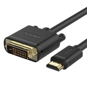 Unitek HDMI Male to DVI 24+1 Male Cable-3m