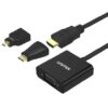 Unitek HDMI to VGA Converter (+Micro/Mini HDMI Adapter)