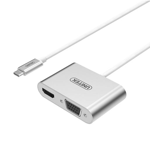 Unitek USB 3.1 Type-C to HDMI VGA Converter