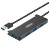 Unitek USB3.0 4-Port Hub-Black Color