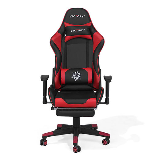 Victory Adjustable Gaming Chair (Black & Red, Black & Blue) 2